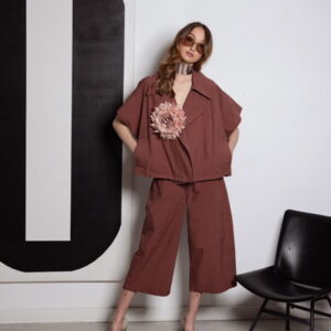 Pantalone Barel Šljiva13